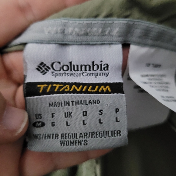 COLUMBIA | Titanium nylon zip off convertible short-pants - Picture 6 of 7